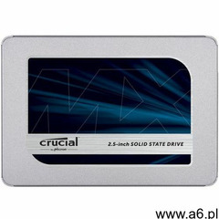 Dysk SSD CRUCIAL MX500 500GB CT500MX500SSD1, CT500MX500SSD1 - ogłoszenia A6.pl