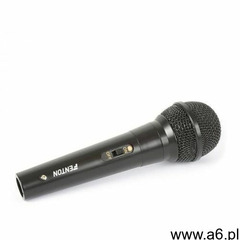 Fenton DM100, mikrofon dynamiczny, jednokierunkowy, 3m kabel, czarny - ogłoszenia A6.pl