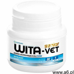WITA-VET Senior 80 tab. - dla psów powyżej 8 roku życia - ogłoszenia A6.pl