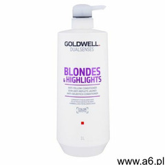Goldwell blondes highlights, odżywka do włosów poddanych zabiegom rozjaśniania 1000ml - ogłoszenia A6.pl