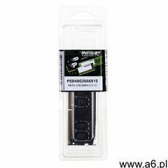 Patriot SO-DIMM DDR4 8GB 2666MHz - PSD48G266681S- Zamów do 16:00, wysyłka kurierem tego samego dnia! - ogłoszenia A6.pl