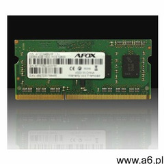 AFOX SO-DIMM DDR3 8G 1333MHZ MICRON CHIP LV 1,35V - AFSD38AK1L- Zamów do 16:00, wysyłka kurierem teg - ogłoszenia A6.pl