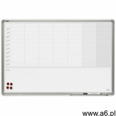 Planer tygodniowy magnetyczny officeboard 90x60cm + pole notatek marki 2x3 - ogłoszenia A6.pl