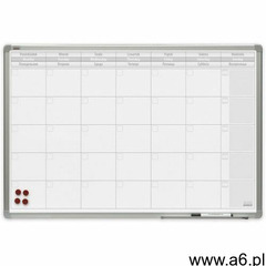 2x3 Planer miesięczny magnetyczny officeboard lakierowany 90x60cm - ogłoszenia A6.pl
