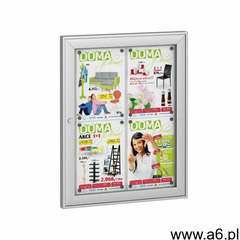Zewnętrzna gablota jednodrzwiowa, 750 x 1000 mm marki B2b partner - ogłoszenia A6.pl