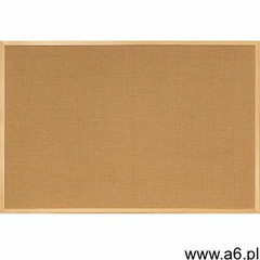 2x3 Tablica jutowa w ramie drewnianej 120x80 cm - ogłoszenia A6.pl