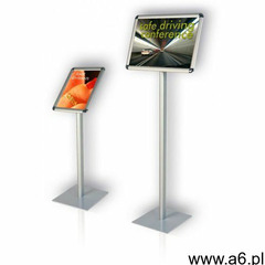 2x3 Tablica informacyjna na stojaku classic pionowa a3(297x420mm) wys. 120cm - ogłoszenia A6.pl