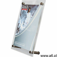 2x3 Tabliczka informacyjna stojąca europlex portable 270x188mm - ogłoszenia A6.pl