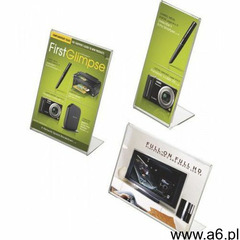 Stojak informacyjny kątowy typu L 2x3 pionowy A4(210x297mm) - ogłoszenia A6.pl