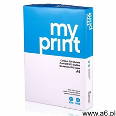 Papier ksero My Print A4, klasa C, 80g/m2, 500 arkuszy, CIE 153 ★ Rabaty ★ Porady ★ Hurt ★ Wyceny ★  - ogłoszenia A6.pl