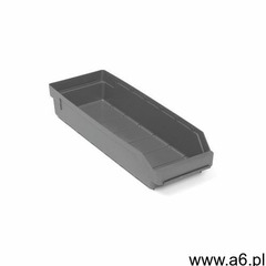 Pojemnik na małe przedmioty REACH, 500x180x95 mm, 20 szt., szary - ogłoszenia A6.pl