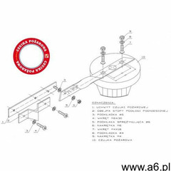 Uniwersalny uchwyt czujki pożarowej model UCP-1 - ogłoszenia A6.pl