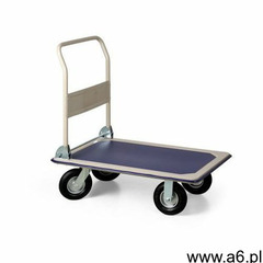 Składany wózek platformowy z kołami dętkowymi, 350 kg, platforma 910x610 mm - ogłoszenia A6.pl