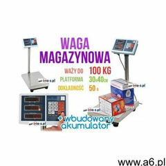 Elektroniczna Kalkulacyjna Waga Magazynowa do 100kg. - ogłoszenia A6.pl