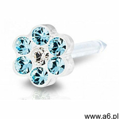 daisy aquamarine / crystal 5 mm marki Blomdahl - ogłoszenia A6.pl