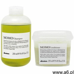 Davines Momo | Zestaw nawilżający do włosów: szampon 250ml + odżywka 250ml - ogłoszenia A6.pl