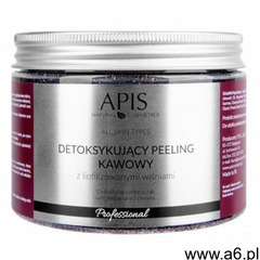 coffee heaven detoksykujący peeling kawowy z liofilizowanymi wiśniami (53495) marki Apis - ogłoszenia A6.pl