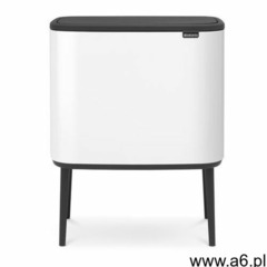 Kosz Brabantia Bo Touch Bin 23+11l biały, 313547 - ogłoszenia A6.pl