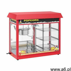 Royal catering Maszyna do popcornu - witryna grzewcza - czerwona - ogłoszenia A6.pl