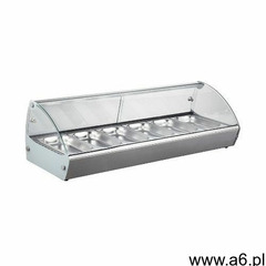 Nastawna witryna grzewcza marie 6 | +30/+90 °c | 68l | 800w | 230v | 1127x420x(h)336mm marki - ogłoszenia A6.pl