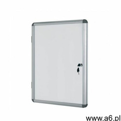 Gablota z białą powierzchnią magnetyczną, 940 x 981 mm marki Bi-office - ogłoszenia A6.pl