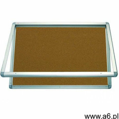 Gablota informacyjna 2x3 model 1 – zewnętrzna wodoszczelna korkowa 6xA4(75x70cm) - pozioma - ogłoszenia A6.pl