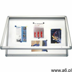 2x3 Gablota informacyjna model 1 wewnętrzna suchościeralno - magnetyczna lakierowana 150x100cm - ogłoszenia A6.pl