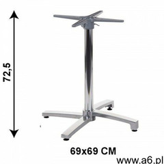 Aluminiowa podstawa stolika SH-7012/A, uchylna (stelaż stolika) (5903917403474) - ogłoszenia A6.pl