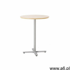 Stół barowy Tilo, 890xØ700 mm, srebrny, brzoza - ogłoszenia A6.pl