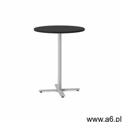 Stół barowy tilo, 890xØ700 mm, srebrno-czarny marki Aj produkty - ogłoszenia A6.pl