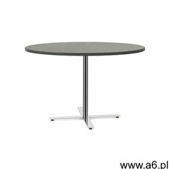 Stół tilo, Ø1200x720 mm, chrom, ciemnoszary marki Aj produkty - ogłoszenia A6.pl