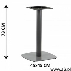 Stema - sh Podstawa stolika sh-3050-2/a, 45x45 cm, (stelaż stolika), kolor aluminium (5903917403092) - ogłoszenia A6.pl