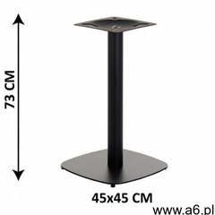 Stema - sh Podstawa stolika sh-3050-2/b, 45x45 cm, (stelaż stolika), kolor czarny (5903917403108) - ogłoszenia A6.pl