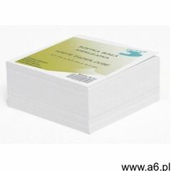 Kostka nieklejona biała notes karteczki 85x85x35mm - ogłoszenia A6.pl