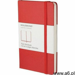 Notes P Moleskine Classic gładki czerwony - ogłoszenia A6.pl