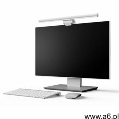 Baseus i-work lampka LED na monitor do pulpitu oświetlenie ekranu biały (DGIWK-B02) - Czarny - ogłoszenia A6.pl