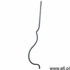 Tralka koszowa gładka skręcona z przetłoczeniem 900 mm kwadrat 12 mm, EKB-0134-0 - ogłoszenia A6.pl