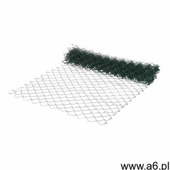 Siatka ogrodzeniowa pleciona 1 x 10 m oczko 60 x 60 mm zielona (3663602728740) - ogłoszenia A6.pl