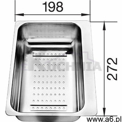Blanco Odsączarka ze stali szlachetnej 280x198x72mm (217796) - ogłoszenia A6.pl