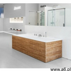 Ravak City panel boczny do wanny 80 cm lewy dąb X000001063 (8592626036287) - ogłoszenia A6.pl