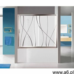 Sanplast TX kabina nawannowa wnękowa 140 cm srebrny błyszczący/sitodruk W15 D2-W/TX5b-140 600-271-15 - ogłoszenia A6.pl