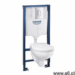 Grohe Zestaw podtynkowy wc solido bau z miską bezkołnierzową i deską wolnoopadającą (4005176390555) - ogłoszenia A6.pl