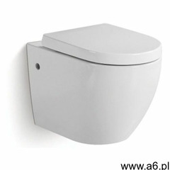Wc podwieszane kenji - biały marki Vente-unique - ogłoszenia A6.pl
