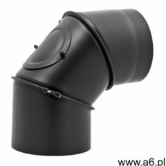 Kolano 3-segmentowe Spiroflex 160/90 mm czarne - ogłoszenia A6.pl