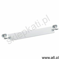 RAVAK Chrome Półka szklana 64 cm, CR 500.00, kolor CHROM+MATOWE SZKŁO X07P195, X07P195 - ogłoszenia A6.pl