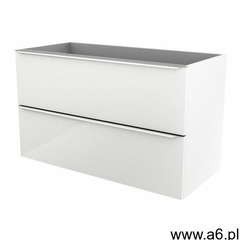 Szafka pod umywalkę imandra wisząca 100 cm biała marki Goodhome - ogłoszenia A6.pl