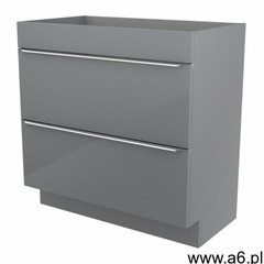 Szafka pod umywalkę imandra stojąca 80 cm szara marki Goodhome - ogłoszenia A6.pl
