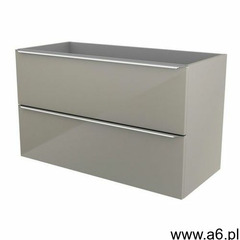 Szafka pod umywalkę GoodHome Imandra wisząca 100 cm taupe (3663602932888) - ogłoszenia A6.pl