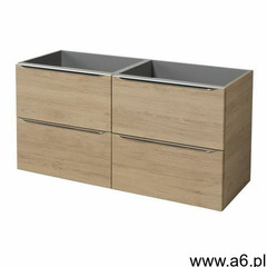 Szafka pod umywalkę GoodHome Imandra wisząca 120 cm drewno, CF100009 - ogłoszenia A6.pl