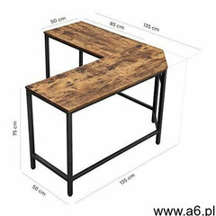 Songmics Biurko stolik home office industrial - ogłoszenia A6.pl